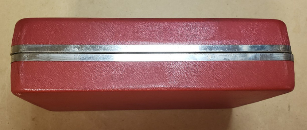 Starrett 7"x5"x2" Original Case, Box Only Padding in bottom not original USED