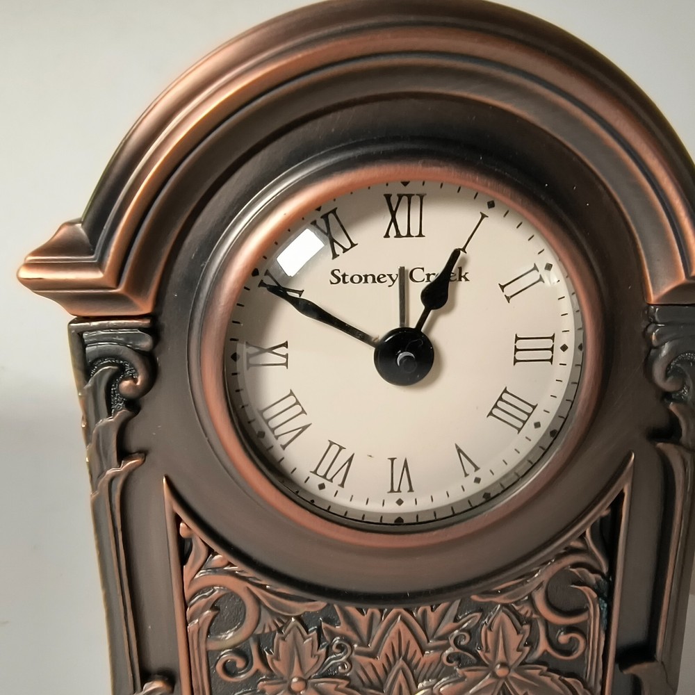 Stoney Creek Quartz Pewter Clock
