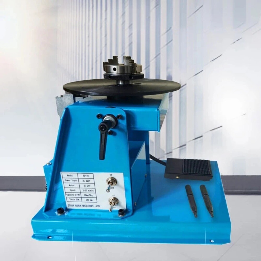 10 KG Small Welding Positioner Combined Automatic Welding Turntable