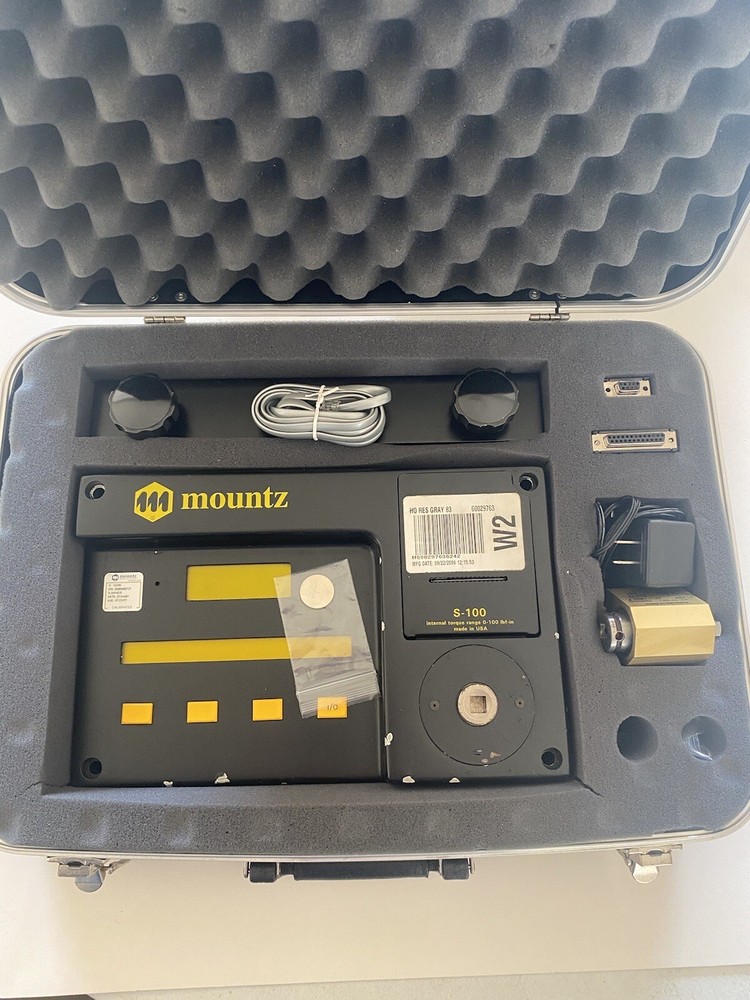 MOUNTZ S-100 TORQUE ANALYZER