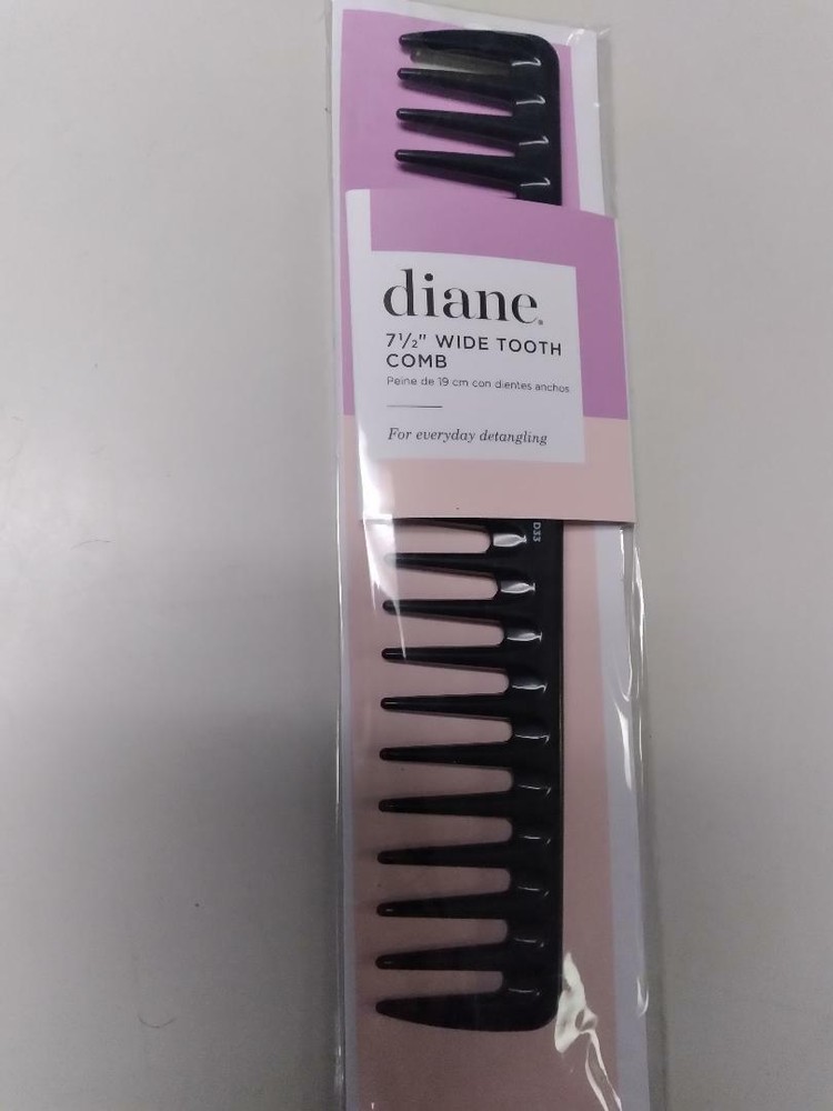Diane Wide Tooth Detangling Comb - 7 1/2"