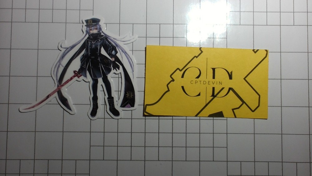 Sky Striker Ace - Roze Waterproof Sticker