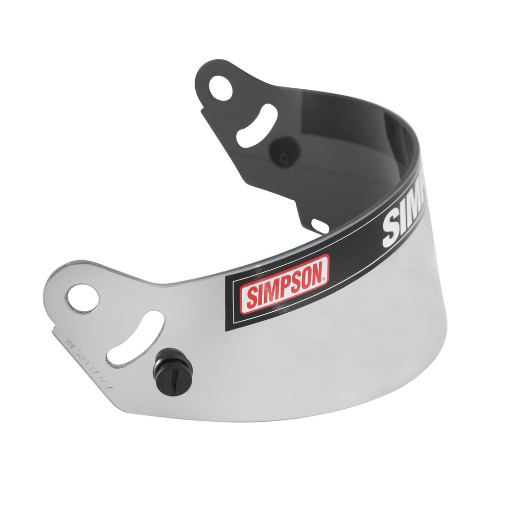 Simpson Racing 84504 2010 Venator Helmet Shield Silver