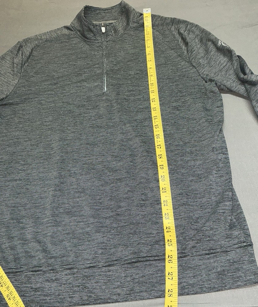 JOHNNIE-O 1/4 Zip PULLOVER, SIZE: Small . Striped Men