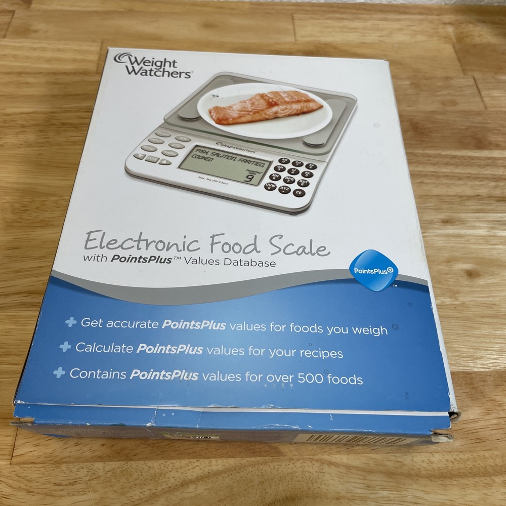 Weight Watchers Electronic Food Scale w/ PointsPlus Values Database