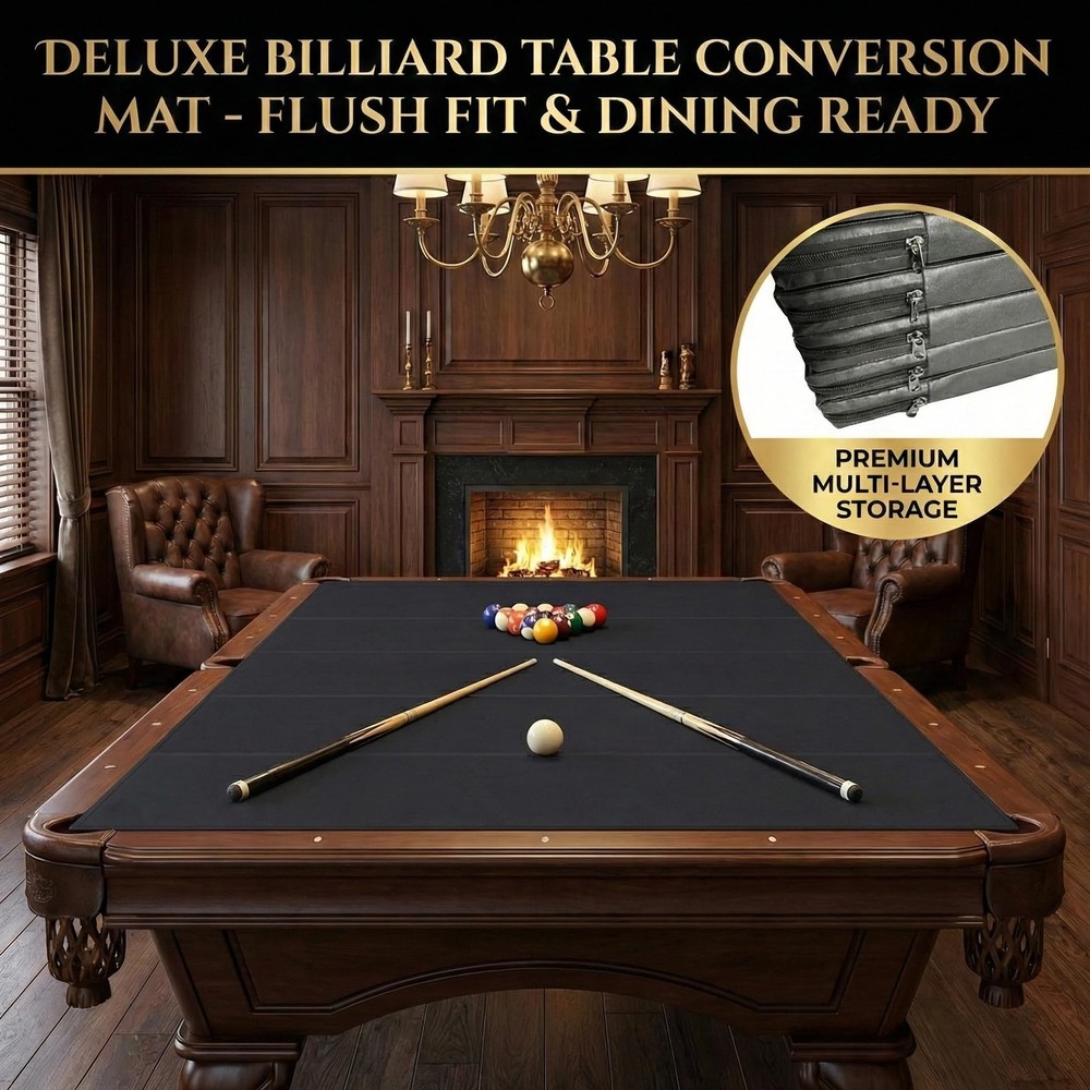 Billiard Pool Table Foam Insert for Conversion to Dining Table Cover