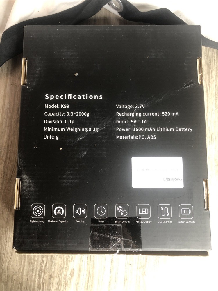 Electronic Coffee Scale W/Smart Timer NEW!!