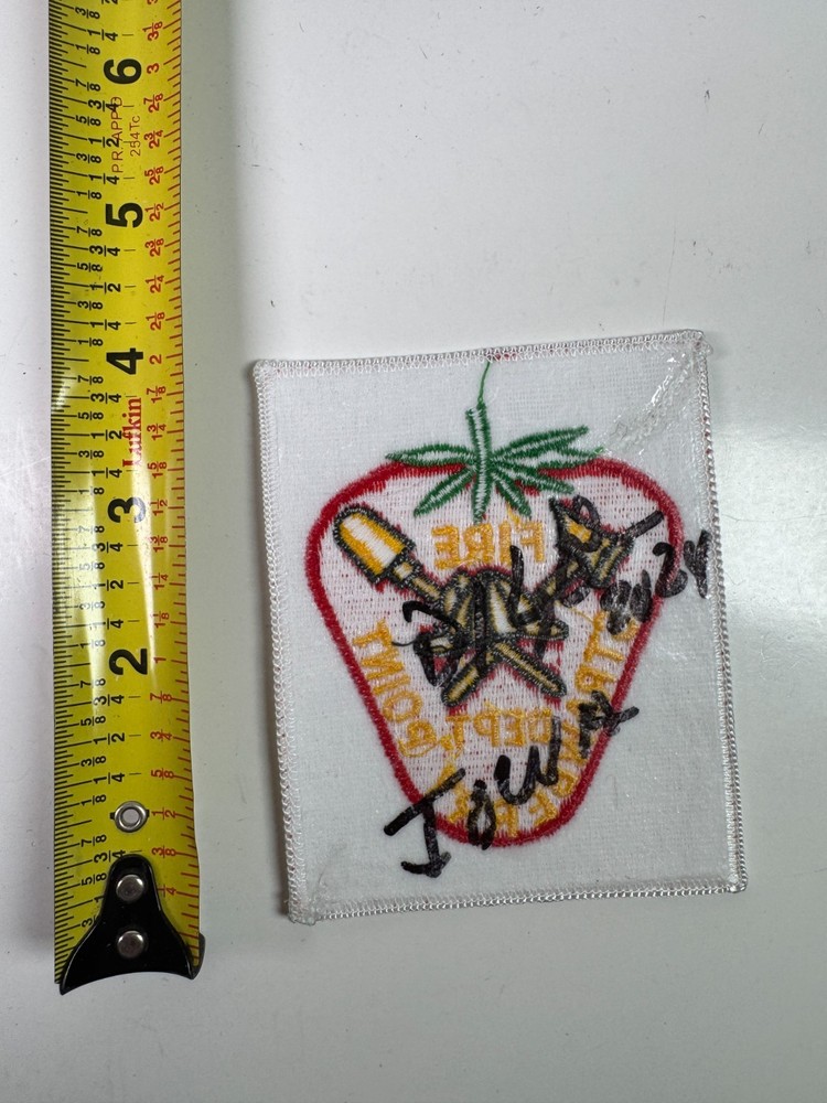 Strawberry Point Fire Iowa IA Patch AA8