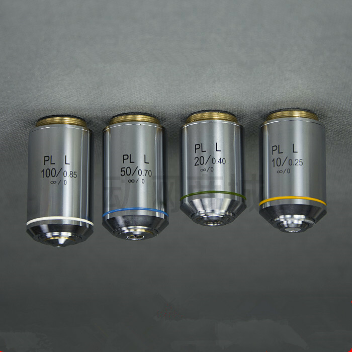 Long Working Distance Objective Lens Infinity Metallurgical Microscope Lens