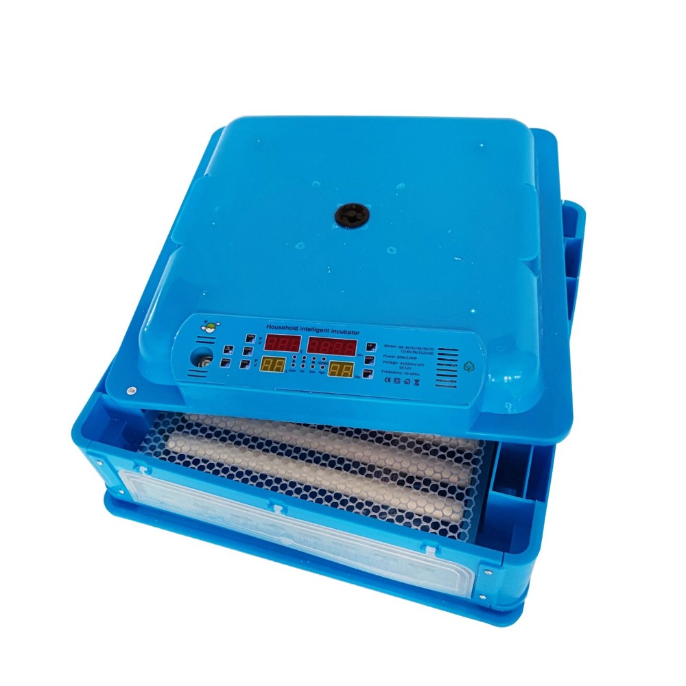 Automatic Bird Egg Incubator Poultry Hatcher Breeder 64 Eggs