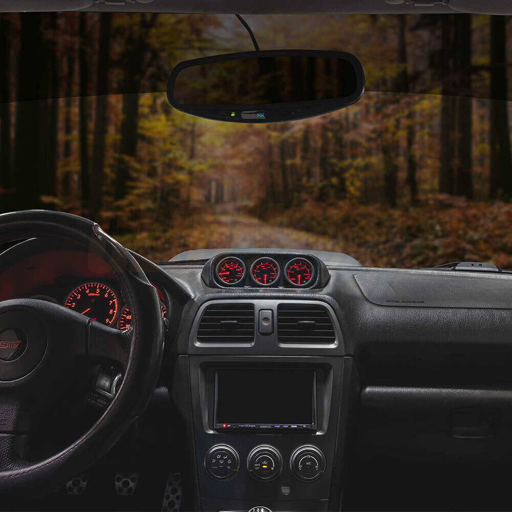 GlowShift Boost Oil Pressure & Oil Temp Gauges + Dash Pod for 02-07 Subaru WRX