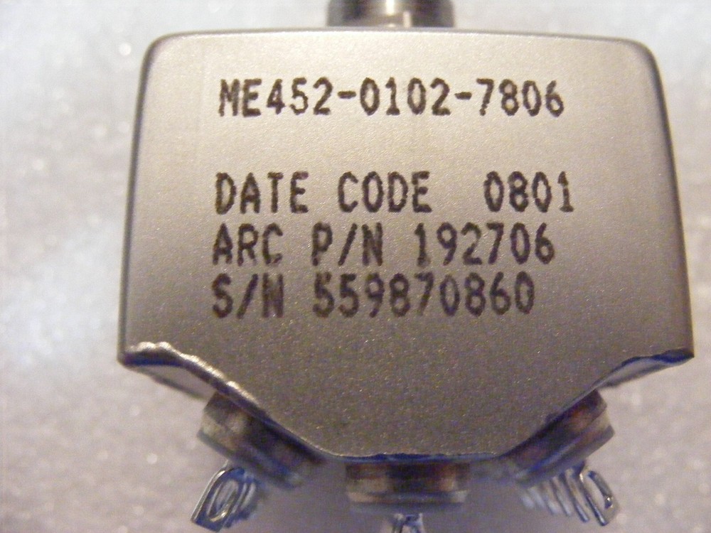 NASA FLIGHT Space Shuttle Astronaut Crew Cabin Hermetic Panel Switch 559870860