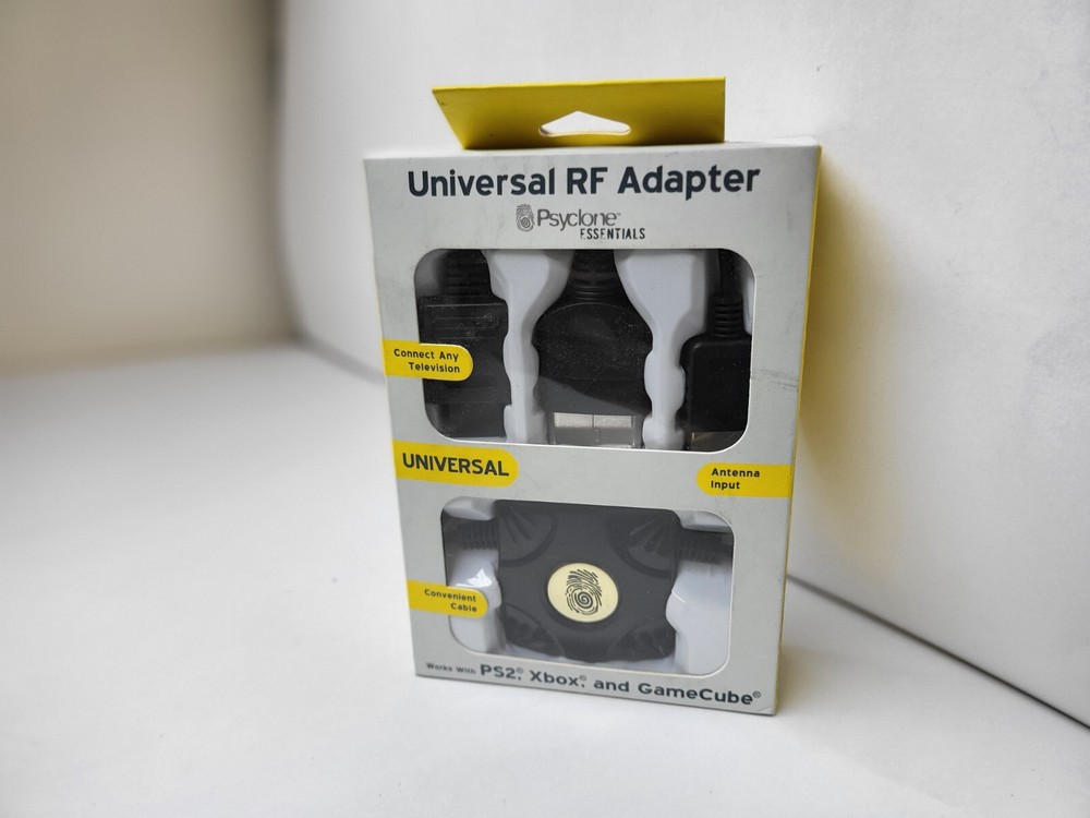 NEW PSYCLONE Automatic RF RFU Coax Switch Adapter for Original First XBOX #41E