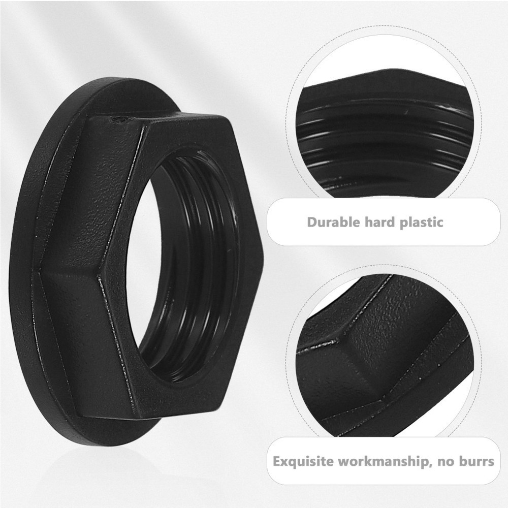 Headphone Socket Hexagonal Nuts M3 Nylon Bulk Guitar Input Jack Plate