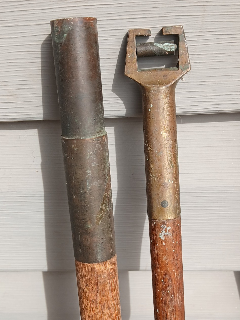 1920's U.S. Customs Federal Enforcement Cargo Roller Probe Tool Prohibition era