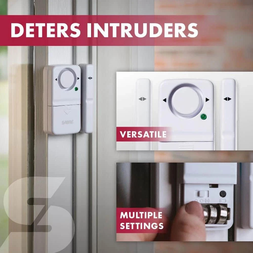 SABRE Wireless Door and Window Alarm (2-Pack)