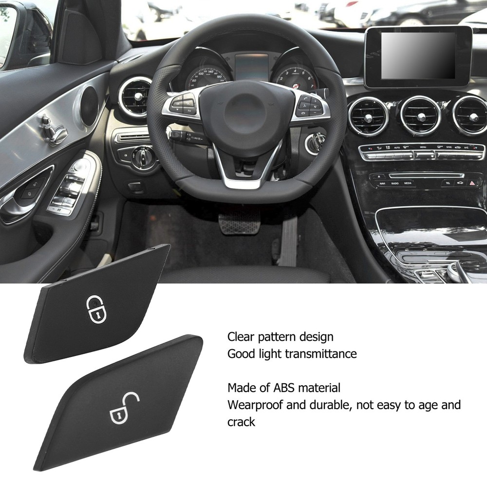 Car Door Lock Unlock Button Clear Pattern Replace For ‑ C‑Class W205