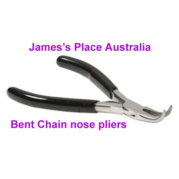 Bent Chain Nose Pliers