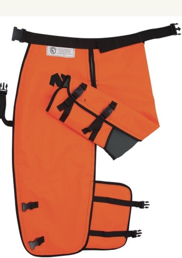 Notch Calf Wrap Chainsaw Chaps Large