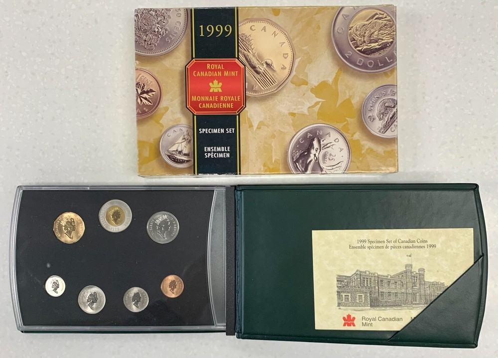 1999 Canada Specimen Coin Set