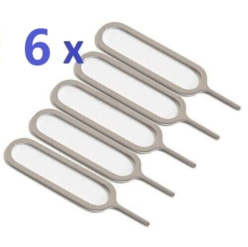 SHIPS FROM USA!!! 6X Sim Card Ejector Eject Pin Key Tool for iPhone Android