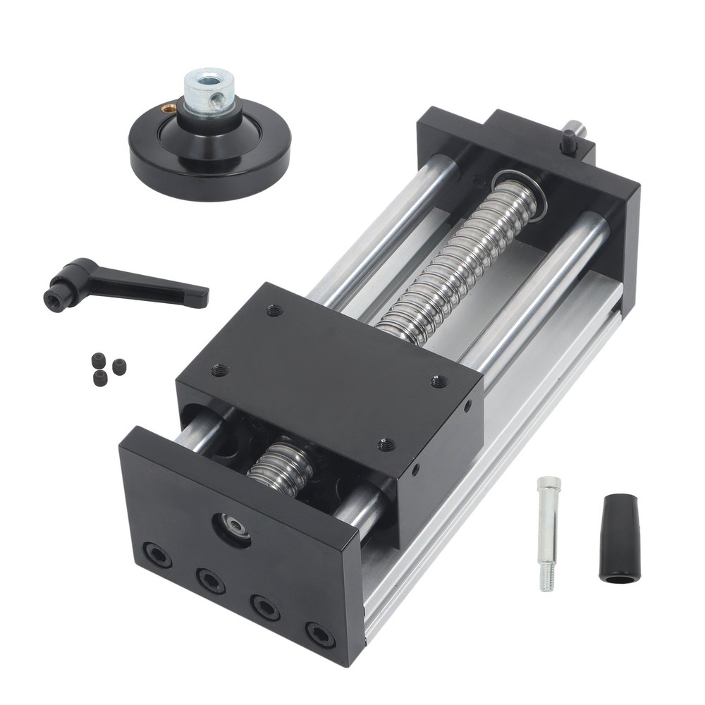 100mm Sliding Table Linear double-track Module Ballscrew SFU1605 Motion Stage