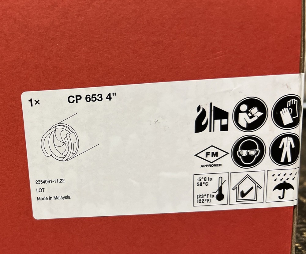 HILTI Firestop Speed Sleeve CP 653 4” #2365151