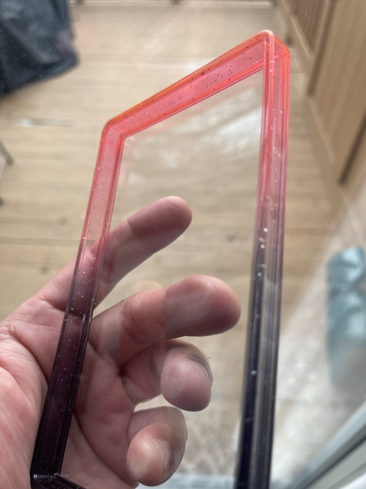 PSA Style Graded Card Slab Bumper Guard – Crimson Red Case Protector