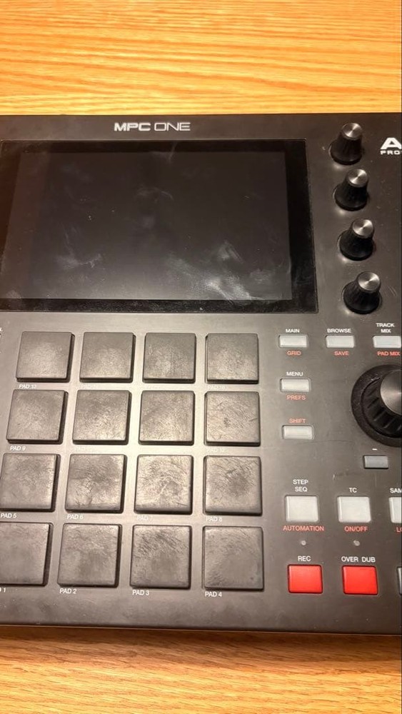 Akai MPC One Standalone Sampler Drum Machine Touchscreen Tested Working Japan