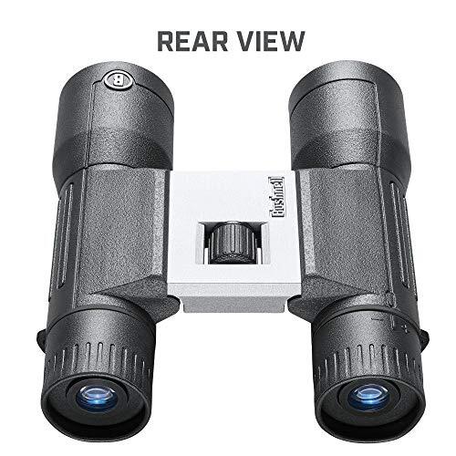 Bushnell Poweview 2 Black Binoculars Durable Lightweight Easy Grip Sharp Focus