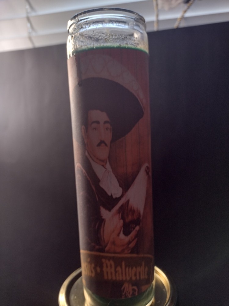 Jesus Malverde Candle
