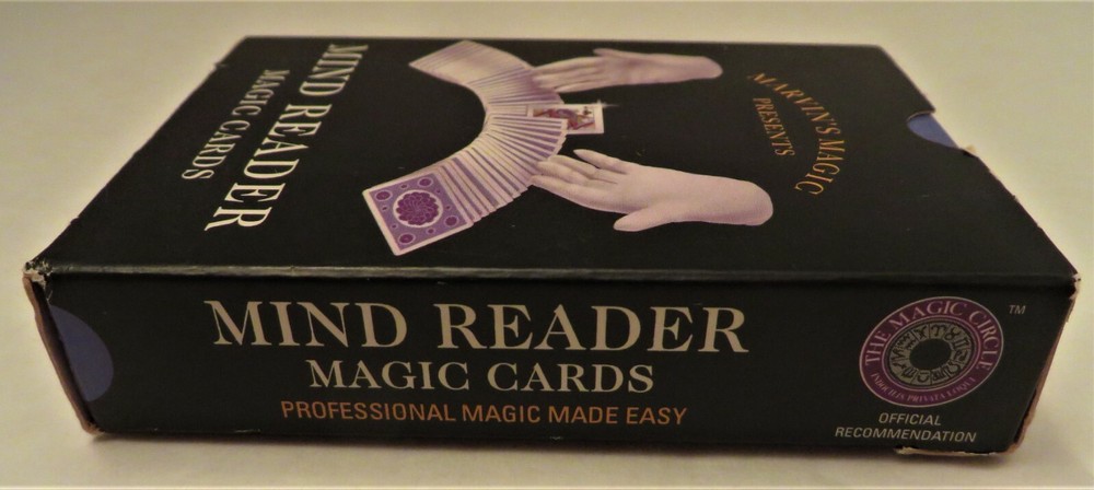 Marvin's Magic Presents Mind Reader Magic Cards - Magic Tricks