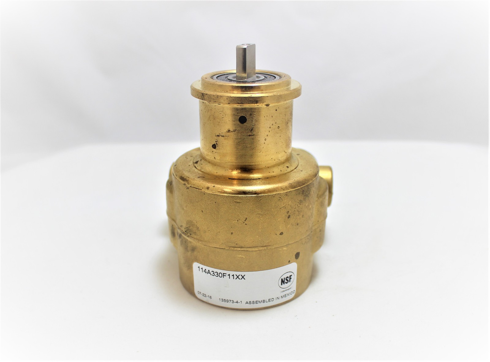 Procon Pump Model 114A330F11XX Brass 1/2" NPT Ports Carbonator 330 GPH New