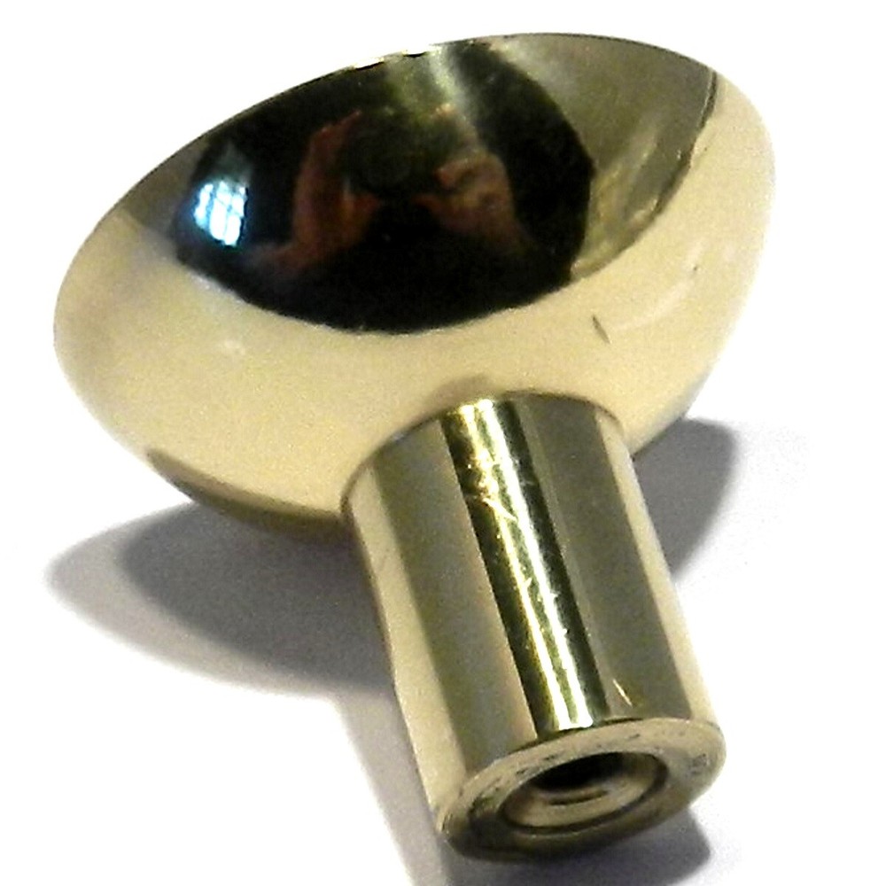 Amerock Hardware BP1416-3 Polished Brass Solid Brass 1 1/8" Cabinet Knob Pulls