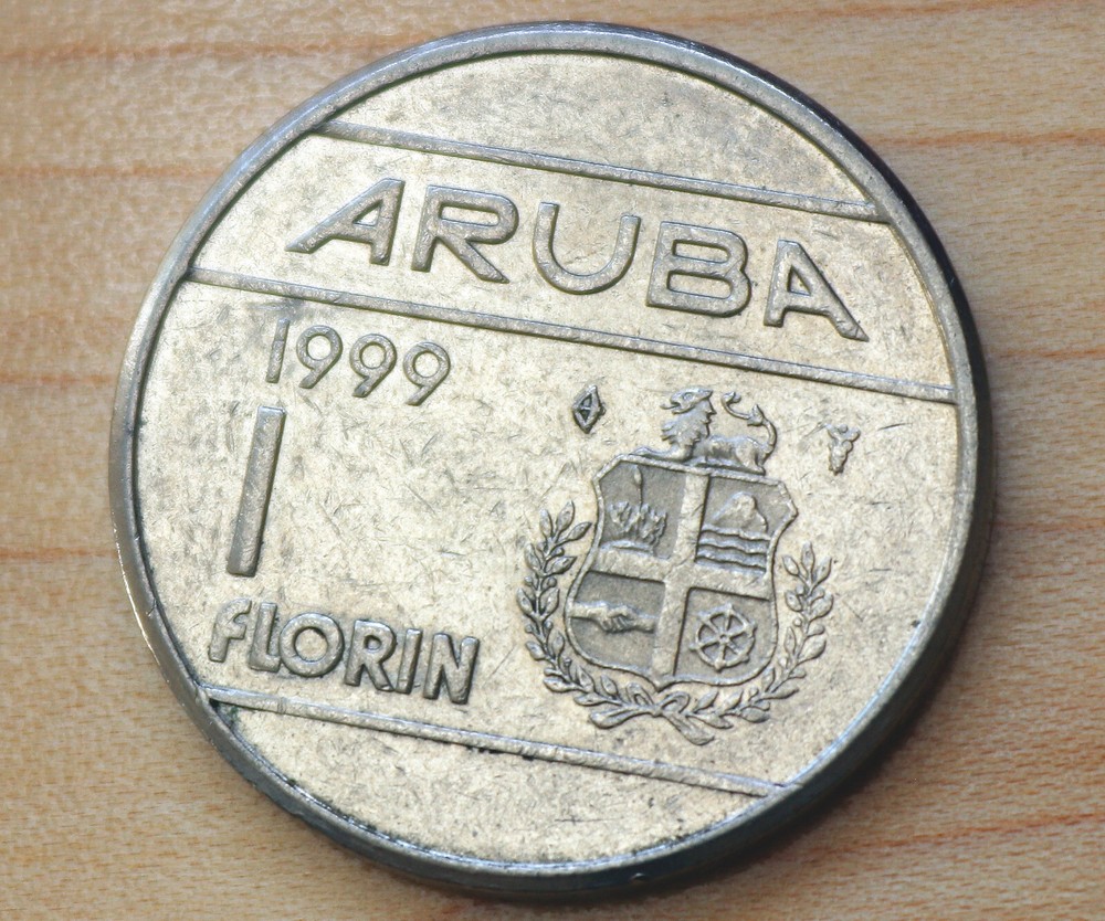 1999 Aruba 1 Florin