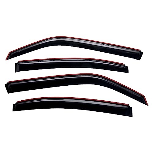 Lightronic Extra Durable Clip-on in-Channel Auto Vent Window Visor, In-Channel
