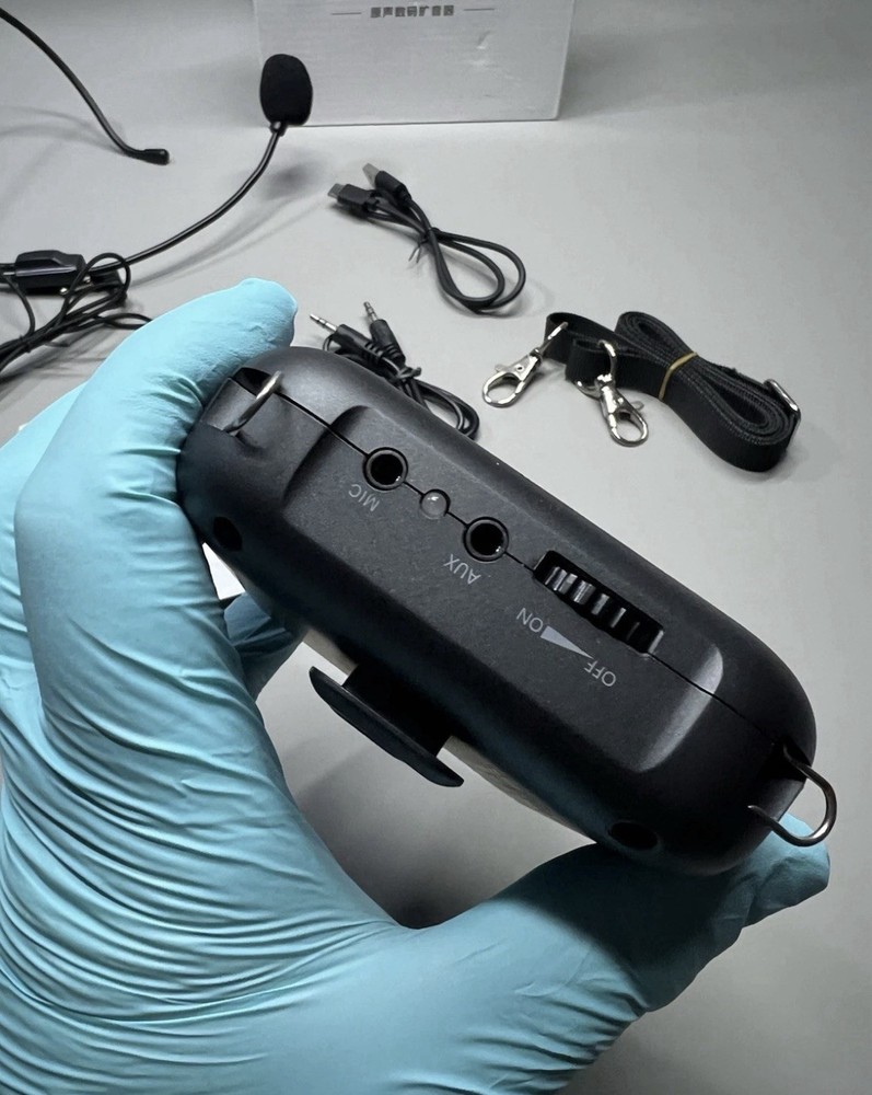 Loud Voice Amplifier Portable Mini Wired Microphone Headset Bluetooth Speaker