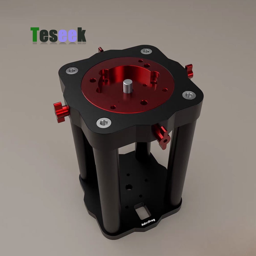 Quick Installation and Release Equatorial Mount Support Height Increasing Joint