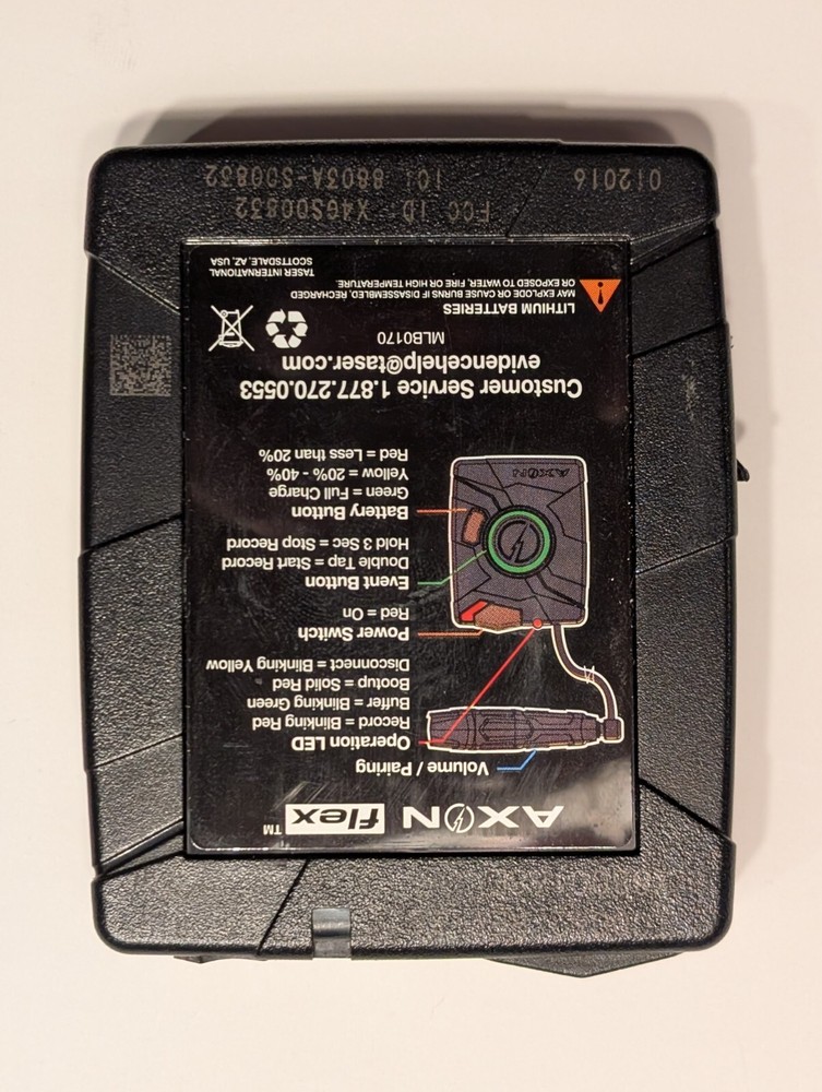 Axon Flex Body Camera Controller Only