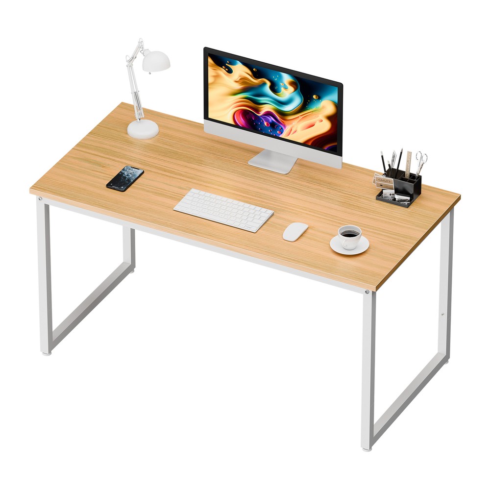 Home Office Desk 47'' Laptop PC Computer Table Writing Table Rectangle Natural