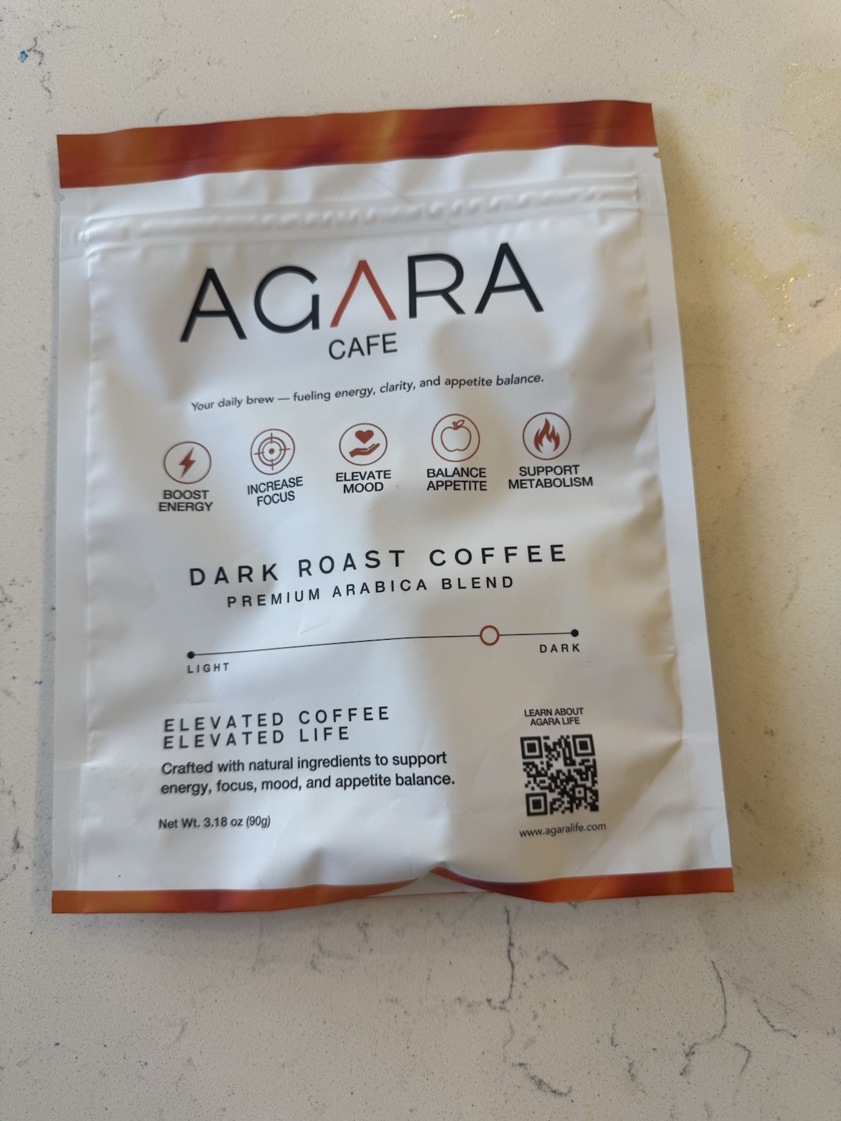 Agara Cafe Powerful Functional Coffee, For Energy, Focus, Mood, Curb Cravings