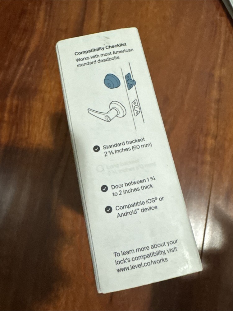 Sealed Box Level Bolt Keyless Entry Smart Lock (C-B11U)