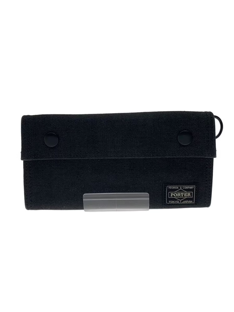 PORTER Long Wallet Canvas Black Men's