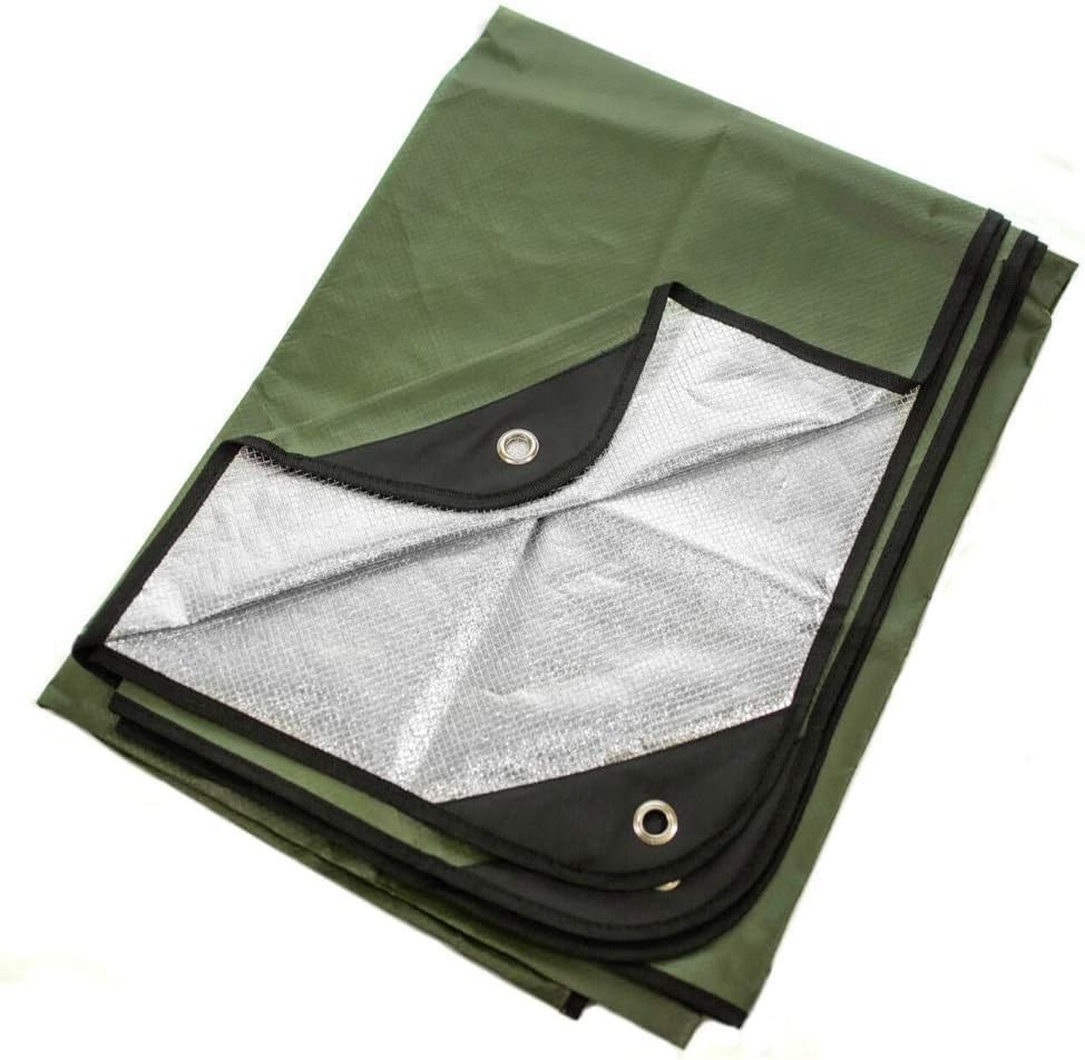 Reflective Survival Tarp - Waterproof, Windproof Blanket