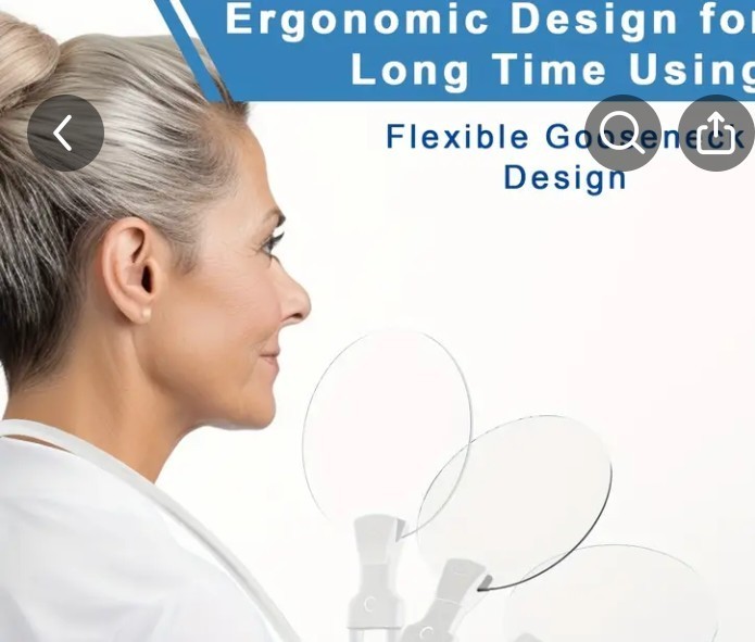 Neckwearing Magnifying Glass