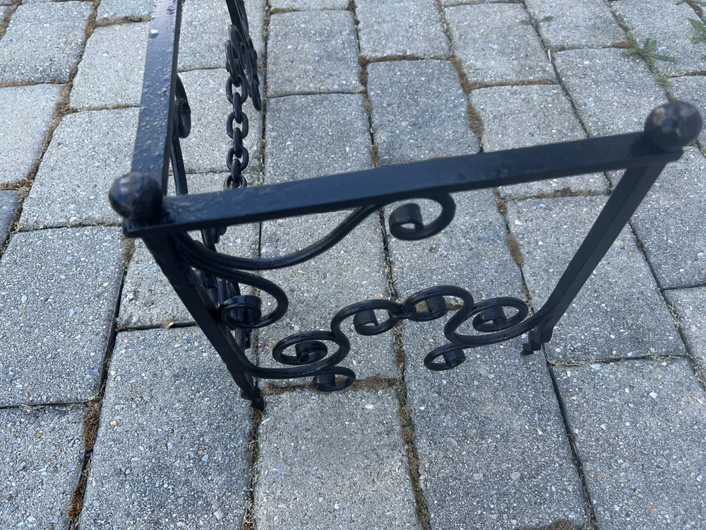 Wrought Iron Fireplace Screen