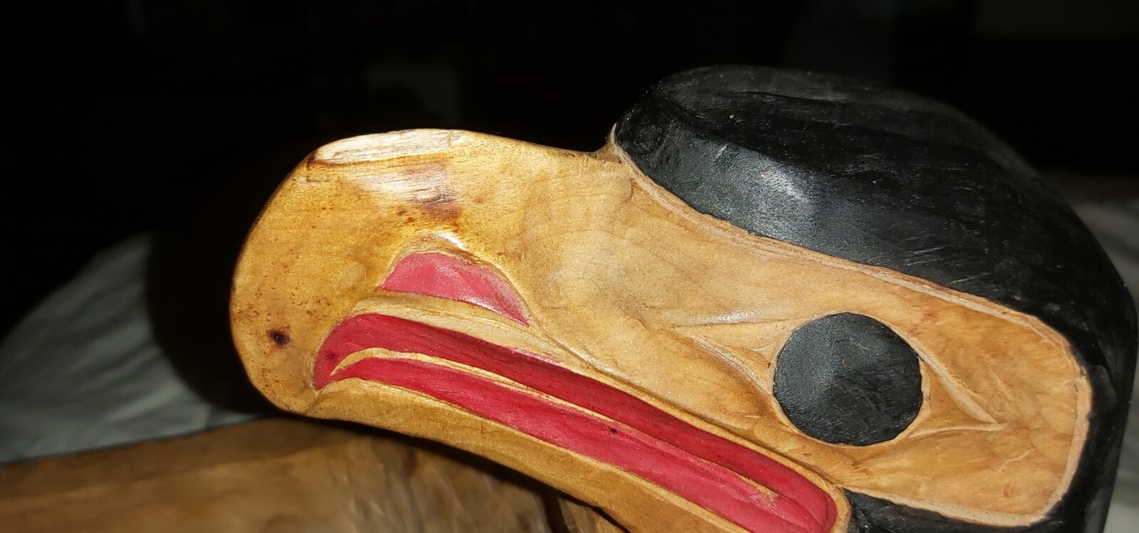 Northwest Coast; Haida, Eagle Ceremonial Bowl.