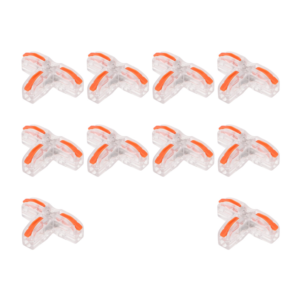 10pcs Quick Splice Wire Connectors Tinned Copper Terminals Cable Connectors