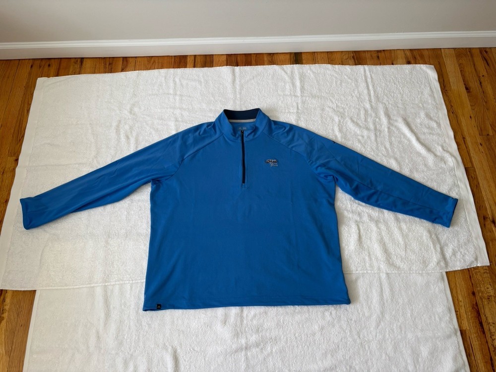 Torrey Pines Golf Course Adidas Climacool Quarter Zip Pullover Size 2XL