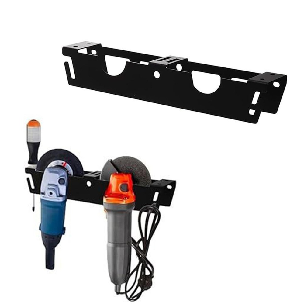 Angle Grinder Holder 2 Bay Angle Grinder Hanger for Polishers Angle Grinder